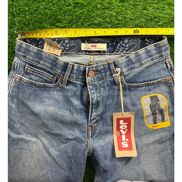 Levi’s 525 Perfect Waist Straight Leg Jeans Sz 10M Medium Wash NWT Women Denim - Picture 9 of 12